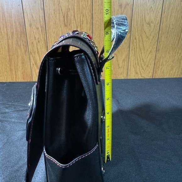 Dolls Kill - Bratz Black Backpack with Rainbow Butterfly and Gem‎ Accents NWT